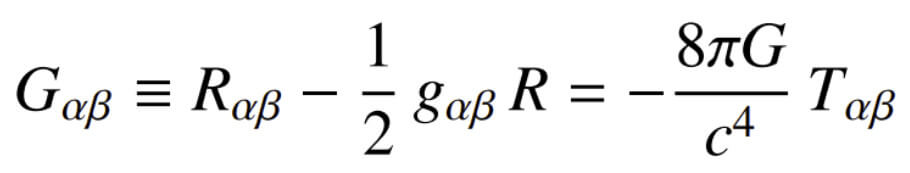 Einstein field equations